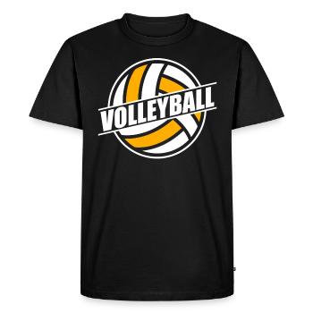 Volley-ball volley-ball volley-ball équipe de volley-ball - T-shirt Premium bio Homme - noir - Devant - Nico (187cm)