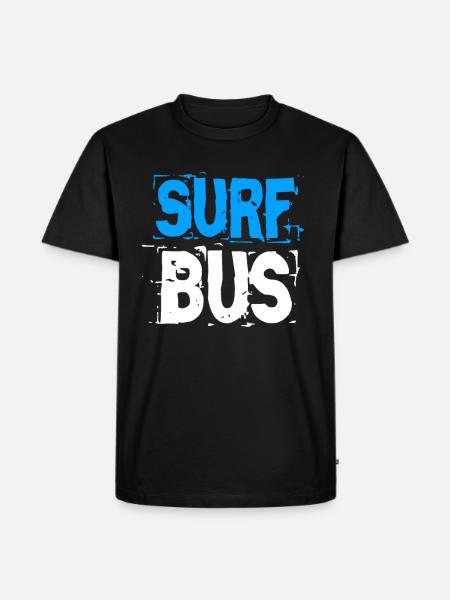 Surf Bus - T-shirt Premium bio Homme - noir
