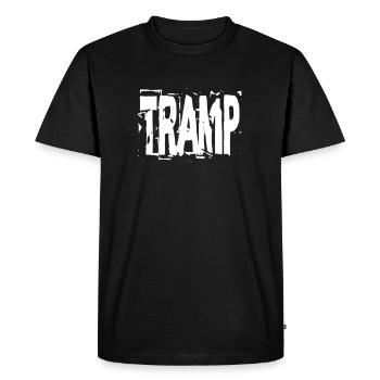 Auto-stop - T-shirt Premium bio Homme - noir - Devant - Nico (187cm)