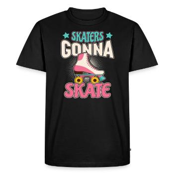 Inline Skates Inline Roller Skater Girl Skate - Men's Premium Organic T-Shirt - black - Front - Nico (187cm)