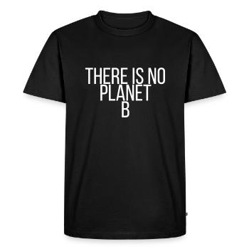 There is no planet B - Men's Premium Organic T-Shirt - black - Front - Nico (187cm)