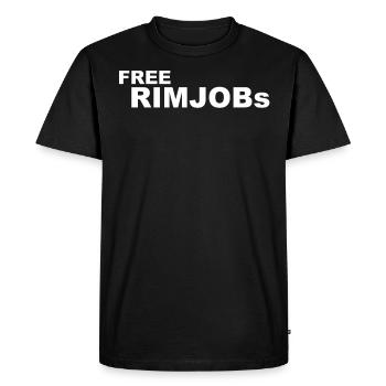 Rimojb Funny Sayings Sex Porn - T-shirt Premium bio Homme - noir - Devant - Nico (187cm)