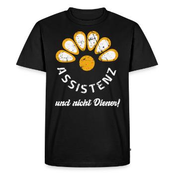 Social Work Assistance Curative Education Nurse - Men's Premium Organic T-Shirt - black - Front - Nico (187cm)