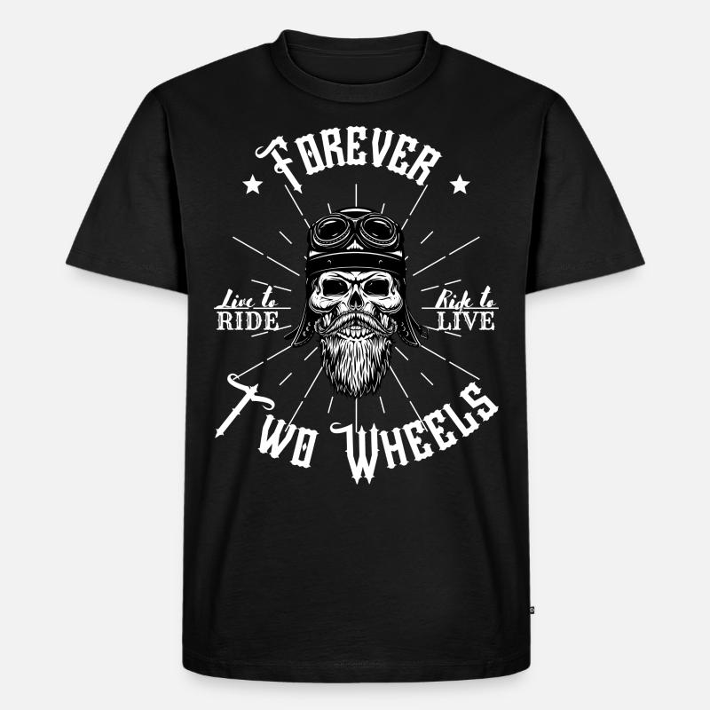 Look Motard. - Männer Premium Bio T-Shirt - Schwarz