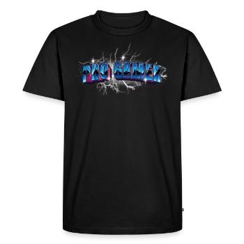 Joueur professionnel - T-shirt Premium bio Homme - noir - Devant - Nico (187cm)