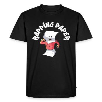 Musique Rapping Musiciens Rappeur Papier Chansons - T-shirt Premium bio Homme - noir - Devant - Nico (187cm)