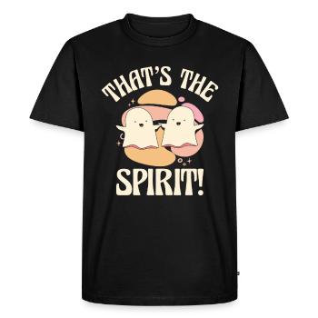 Hilarant Amis Mignons WordPlay - T-shirt Premium bio Homme - noir - Devant - Nico (187cm)