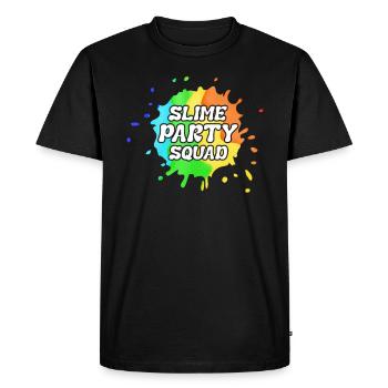 Slime Rainbow Magic Drop Splash - T-shirt Premium bio Homme - noir - Devant - Nico (187cm)