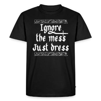 Renaissance Festival Ren Fair Faire Medieval - Men's Premium Organic T-Shirt - black - Front - Nico (187cm)