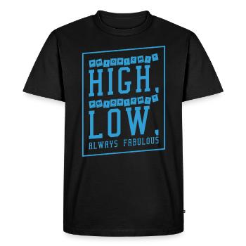 Pancréas diabétique - T-shirt Premium bio Homme - noir - Devant - Nico (187cm)