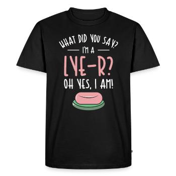 Soap Dealer Homemade Soap Soaper Soap Hobbyist - Men's Premium Organic T-Shirt - black - Front - Nico (187cm)