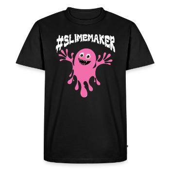 Slime Nerd Lunettes mignonnes adorables pour - T-shirt Premium bio Homme - noir - Devant - Nico (187cm)