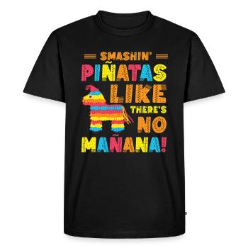 Cinco De Mayo Fête mexicaine de la Piñata Fiesta - T-shirt Premium bio Homme - noir - Devant - Nico (187cm)