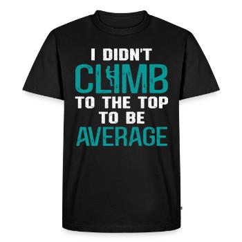 Cell Tower Climber Climbing Technician - Men's Premium Organic T-Shirt - black - Front - Nico (187cm)