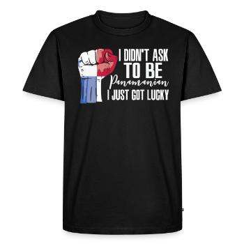 Fierté panaméricaine Drapeau panaméricain - T-shirt Premium bio Homme - noir - Devant - Nico (187cm)