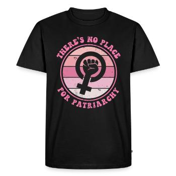 Féminisme Féminisme Femmes Égalité - T-shirt Premium bio Homme - noir - Devant - Nico (187cm)