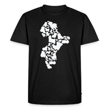 Shih Tzu Chien Maman Shih Tzu Papa - T-shirt Premium bio Homme - noir - Devant - Nico (187cm)
