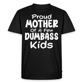 Proud Mother Of A Few Kids Mothers Day - T-shirt Premium bio Homme - noir - Devant - Nico (187cm)