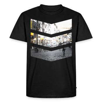 Route du diamant en Allemagne - T-shirt Premium bio Homme - noir - Devant - Nico (187cm)