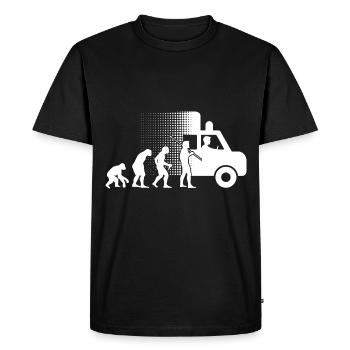 Ambulance Driver Paramedic Ambulance - Men's Premium Organic T-Shirt - black - Front - Nico (187cm)