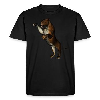 lioness - Men's Premium Organic T-Shirt - black - Front - Nico (187cm)