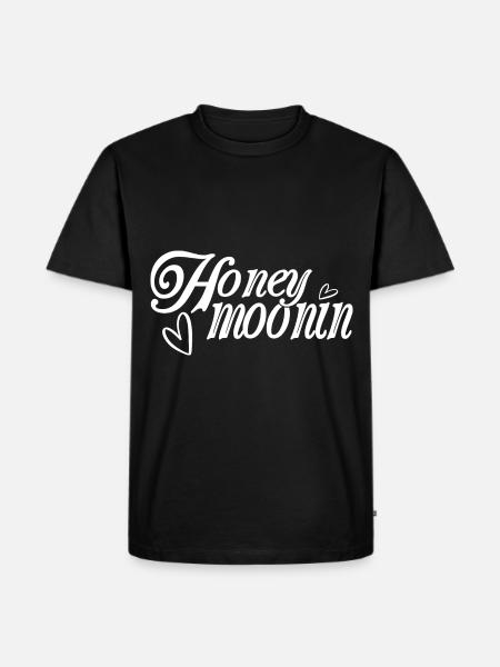 Lune de miel - T-shirt Premium bio Homme - noir