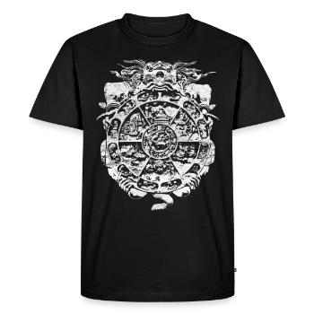 Samsara - T-shirt Premium bio Homme - noir - Devant - Nico (187cm)