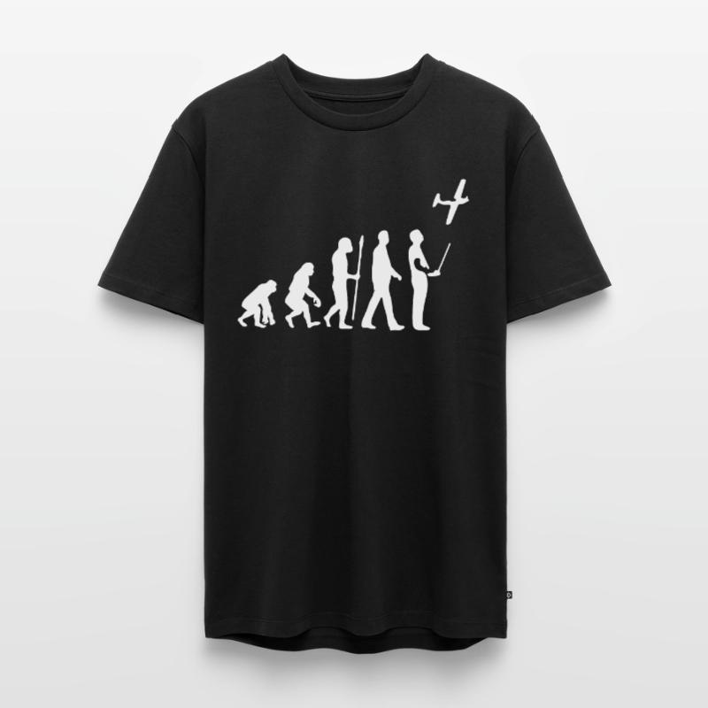 Modellflug Evolution Männer Premium Bio T-Shirt