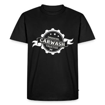 Original Car Wash Car Wash Car Wash Idea - Men's Premium Organic T-Shirt - black - Front - Nico (187cm)