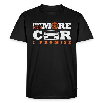 Car Auto Tuning Tuner Sports Car Engine PS Gift - Men's Premium Organic T-Shirt - black - Front - Nico (187cm)
