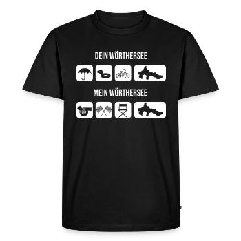 Wörthersee Auto Felgen Turbo Tuning Tuner Geschenk - Männer Premium Bio T-Shirt - Schwarz - Vorne - Nico (187cm)