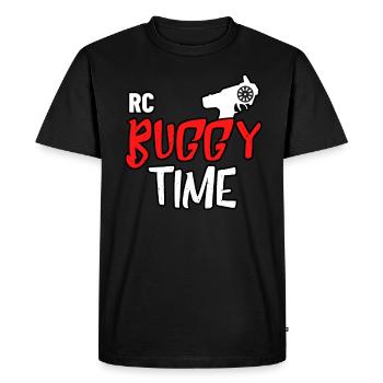 RC Buggy Cadeau shirt pour conducteur de voiture RC - T-shirt Premium bio Homme - noir - Devant - Nico (187cm)