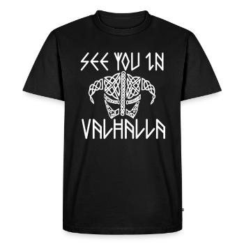 Valhalla - T-shirt Premium bio Homme - noir - Devant - Nico (187cm)