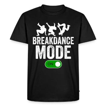 Breakdance fashion soirée dansante BBoy - T-shirt Premium bio Homme - noir - Devant - Nico (187cm)