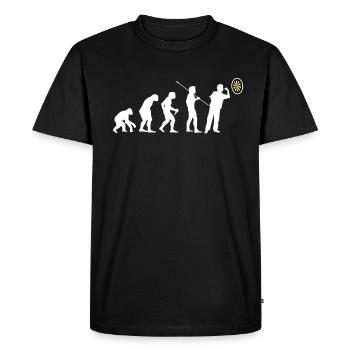 Dart gift dart club dart player evolution - Men's Premium Organic T-Shirt - black - Front - Nico (187cm)