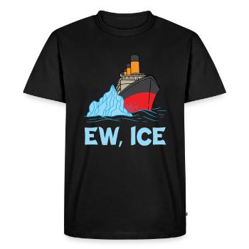 Bateau de croisière EW ICE Titanic Eisberg 1912 - T-shirt Premium bio Homme - noir - Devant - Nico (187cm)
