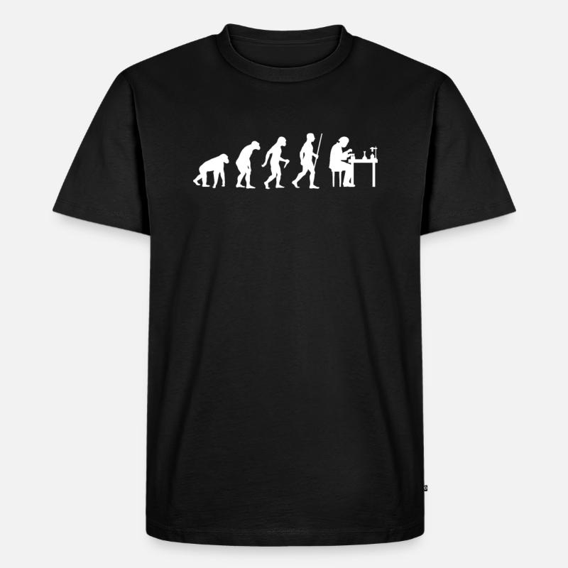Chemistry Evolution - Chemist Lab - T-shirt Premium bio Homme - noir
