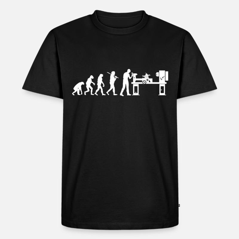 CNC Evolution - T-shirt Premium bio Homme - noir