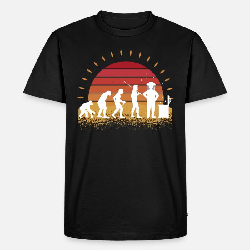 Imker - Männer Premium Bio T-Shirt - Schwarz