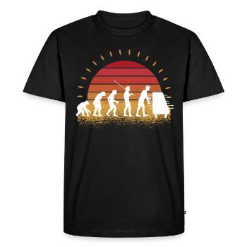 Baby-foot - T-shirt Premium bio Homme - noir - Devant - Nico (187cm)