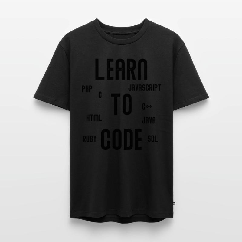 Apprendre à coder la programmation Computer Gift Scientist T-shirt Premium bio Homme