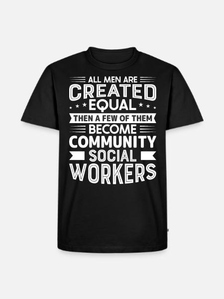 All Men Are Created Equal - Männer Premium Bio T-Shirt - Schwarz
