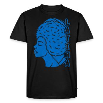 Afro Latina Pride Amérique latine Latina Power - T-shirt Premium bio Homme - noir - Devant - Nico (187cm)