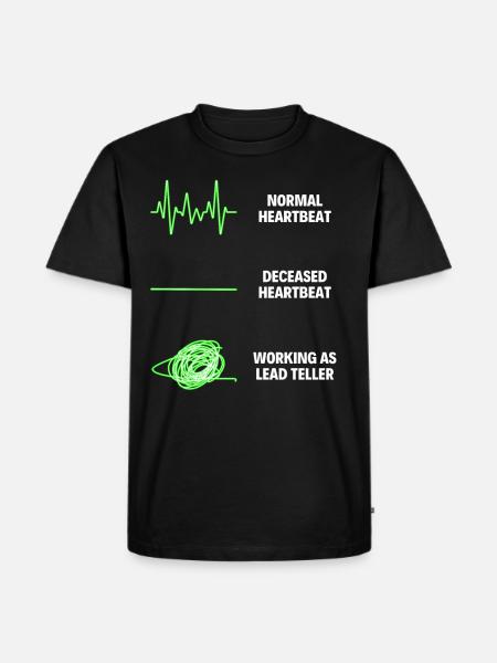 Landinspektør Medarbejder Kolleger Landmand - Herre Premium økologisk T-shirt - sort