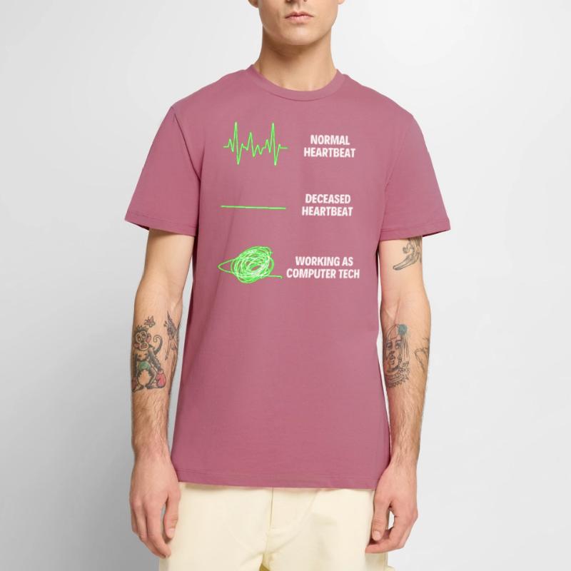 Computer Tech Funny Computer Technology WorkerS Männer Premium Bio T-Shirt