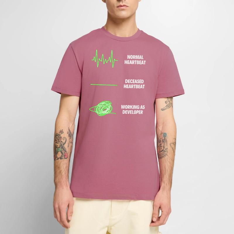 Developer Software Developer Programming Jobs Männer Premium Bio T-Shirt