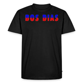 Bos Dias Good Morning Country Portugal - Men's Premium Organic T-Shirt - black - Front - Nico (187cm)