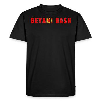 Beyani Bash Bonjour Pays Kurdistan - T-shirt Premium bio Homme - noir - Devant - Nico (187cm)