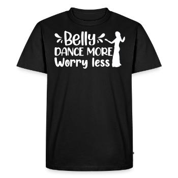 Contemporary Dance Quotes Funny Dancer Swing Dance - Men's Premium Organic T-Shirt - black - Front - Nico (187cm)