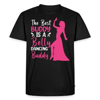 Drôle De Danseuse Du Ventre, Danseuse De Citations De Danse Du Ventre - T-shirt Premium bio Homme - noir - Devant - Nico (187cm)
